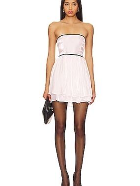 Free People Daisy Mini Dress in the color Ballet Slipper